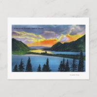 Sunset Scene on the Columbia River