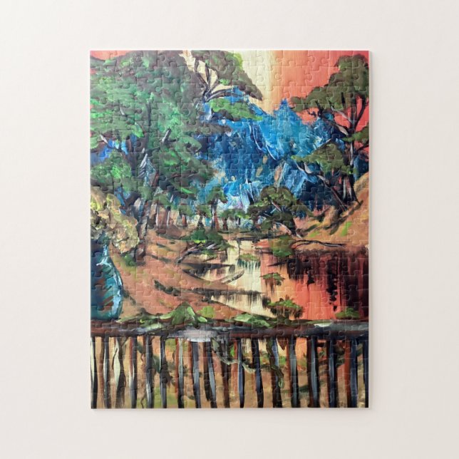 Sunset Scene Puzzle (Vertical)