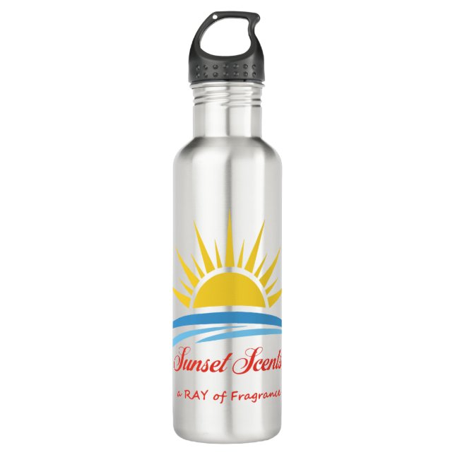 Sunset Scents logo Bottle (Front)