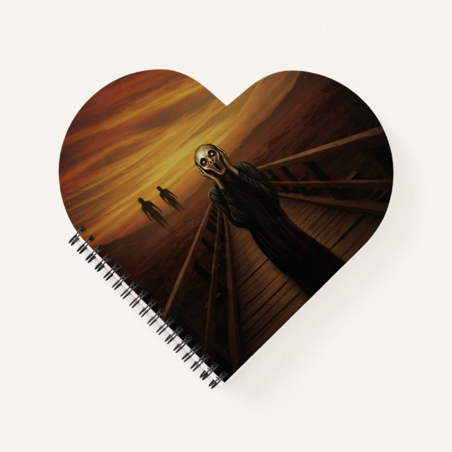 Sunset Scream Notebook (Front)