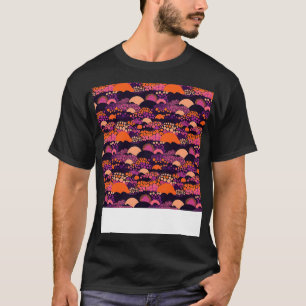 Sunset Seamless Pattern Sun Sky Light Sunlight Sun T-Shirt