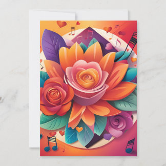 Sunset Serenade Faire-part de mariage