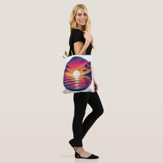 Sunset Serenity – Coastal Dreamscape Tote Bag