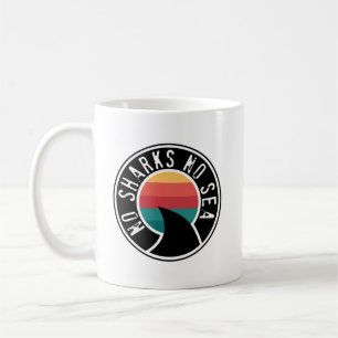 Sunset Shark Activist Coffee Mug