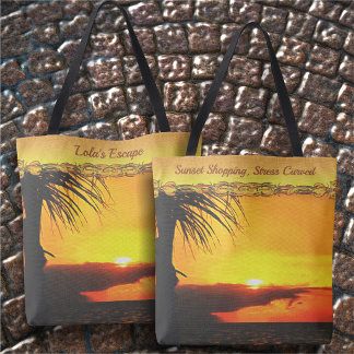 Sunset Shopping 2441 Tote Bag
