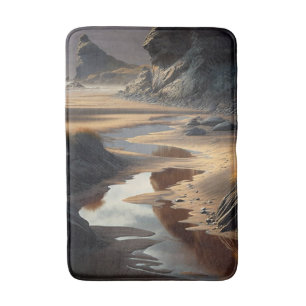 Sunset Shore Bath Mat