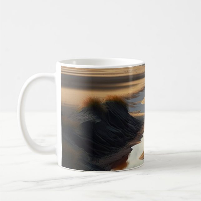 Sunset Shore Coffee Mug (Left)