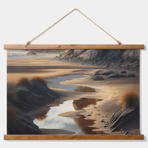 Sunset Shore Hanging Tapestry