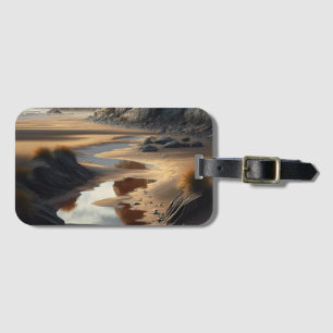 Sunset Shore Luggage Tag