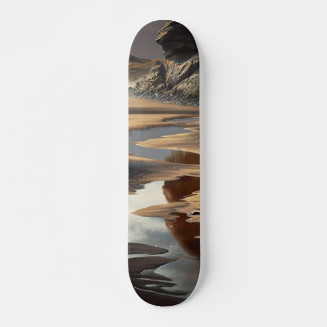 Sunset Shore Skateboard (Front)