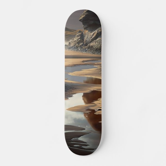 Sunset Shore Skateboard (Front)