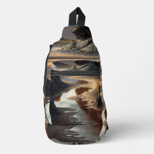 Sunset Shore Sling Bag