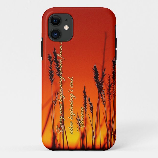 Sunset Silhouette Inspirational Case-Mate iPhone Case (Back)