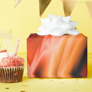 Sunset Silk Wrapping Paper