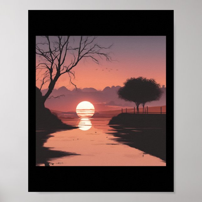 Sunset Simplicity Day. 1  Poster (Front)