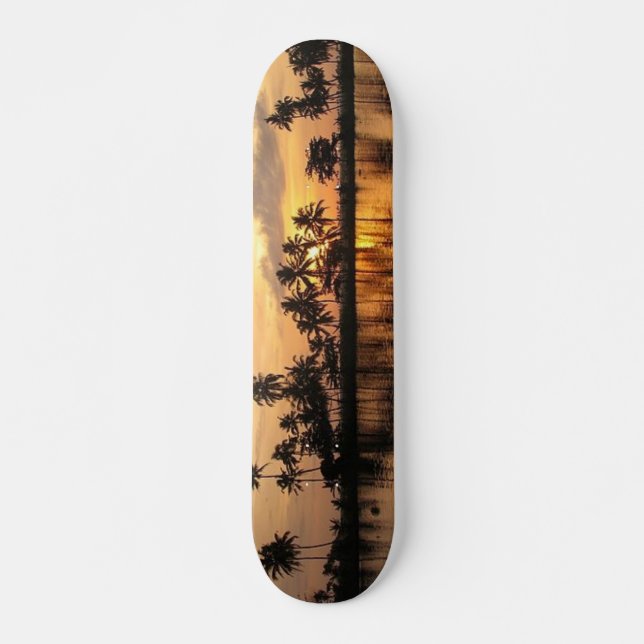 Sunset Skateboard (Front)
