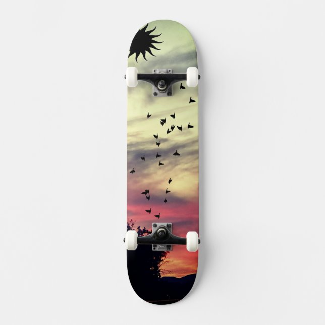 Sunset skateboard (Front)