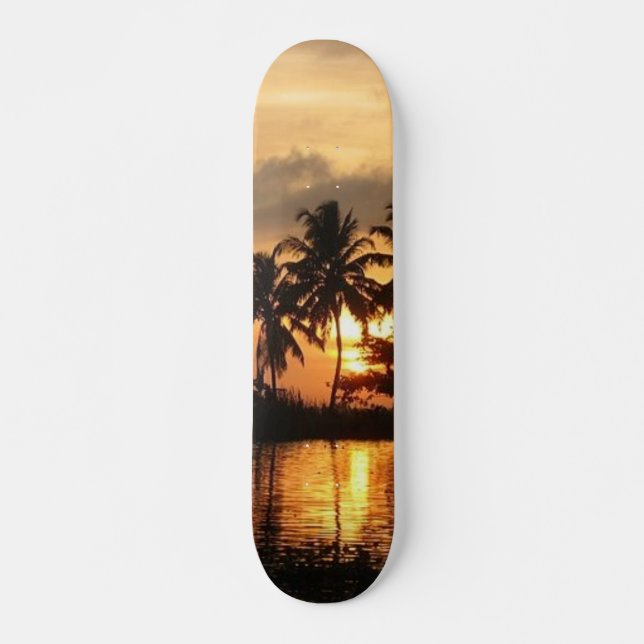 Sunset Skateboard (Front)
