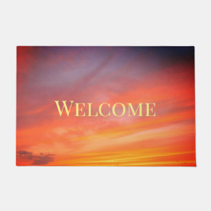 Sunset Sky Doormat