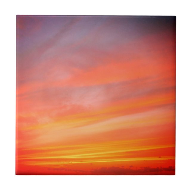 Sunset Sky Tile (Front)