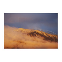 Sunset Snow Mount Bogong 