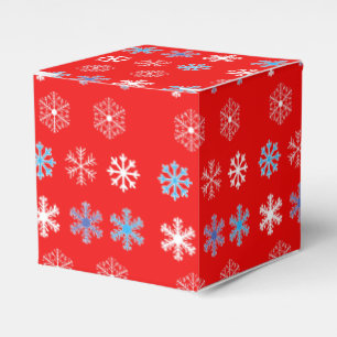 Sunset Snowflake Favour Box