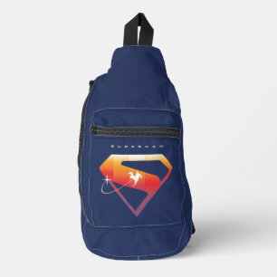 Sunset Soar Superman Shield Sling Bag