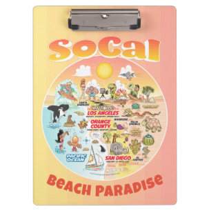 Sunset SoCal Clipboard