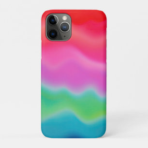 "Sunset Sorbet" Colourful Abstract Art   iPhone 11 Pro Case