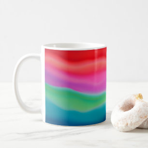 "Sunset Sorbet" Colourful Abstract Art Coffee Mug