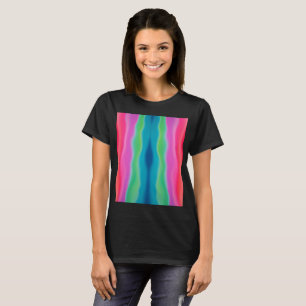 "Sunset Sorbet" Colourful Abstract Art T-Shirt