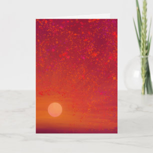 Sunset Soul Greeting Card