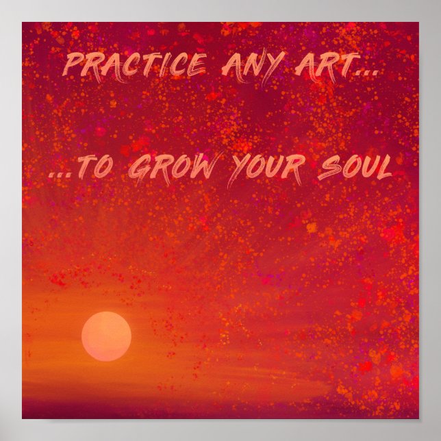 Sunset Soul Poster (Front)