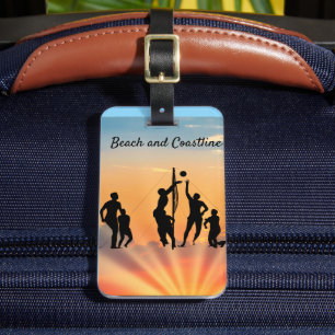 Sunset Spike Tote bag Luggage Tag