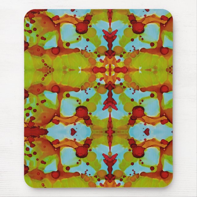 Sunset Spill Mouse Pad (Front)
