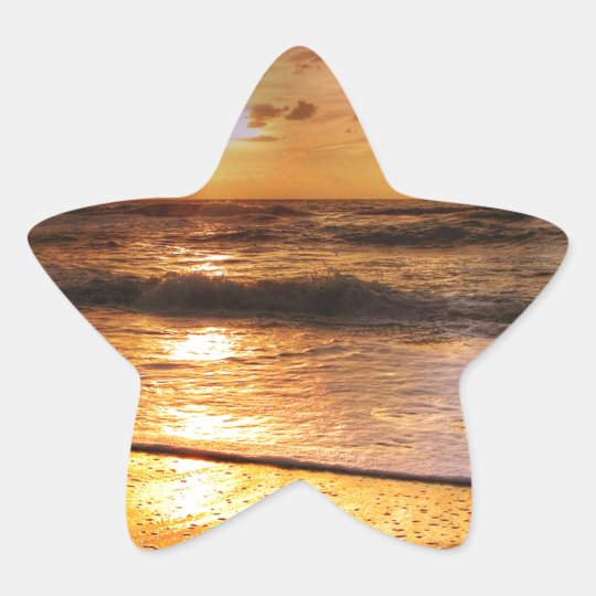 Sunset Star Sticker