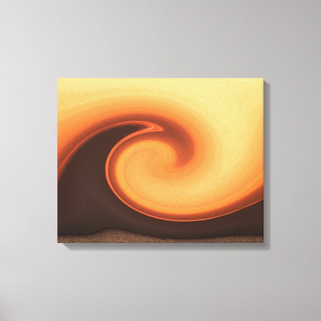 SUNSET STORM CANVAS PRINT (Front)