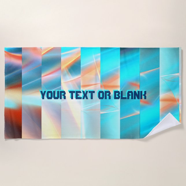 Sunset Strips Beach Towel (Front)