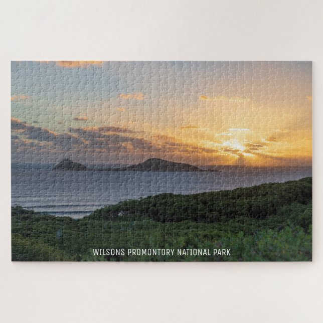 Sunset Summer Ocean Nature Landscape, 1014 pieces Jigsaw Puzzle (Horizontal)