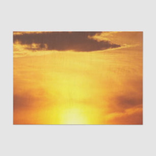 sunset, sun, sky, landscape, sunrise, summer, tissue paper