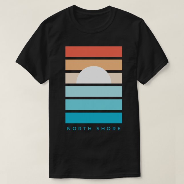 Sunset Sunrise North Shore Hawaii TShirt (Design devant)