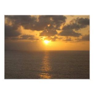 Sunset Sunrise Photo Print