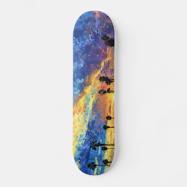 Sunset Surf: The SoCal Skateboard Experience (Front)
