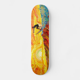 Sunset Surf: The Wave Rider Board Skateboard