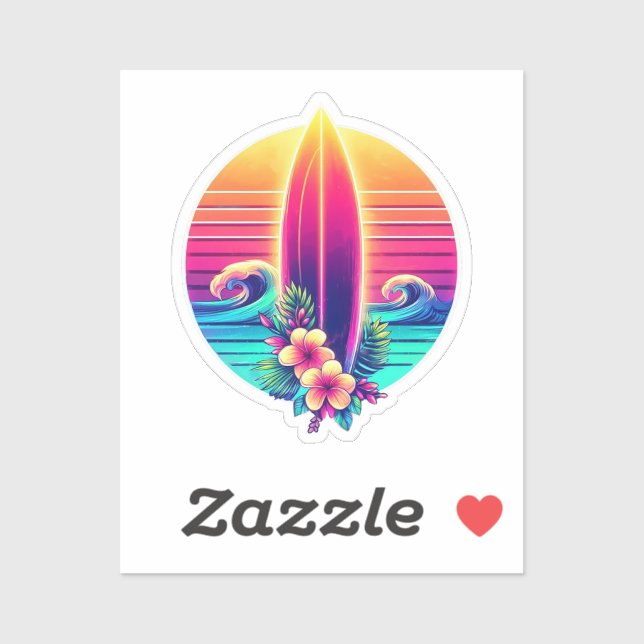 Sunset Surfboard Paradise- (Sheet)