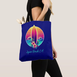 Sunset Surfboard Paradise- Tote Bag