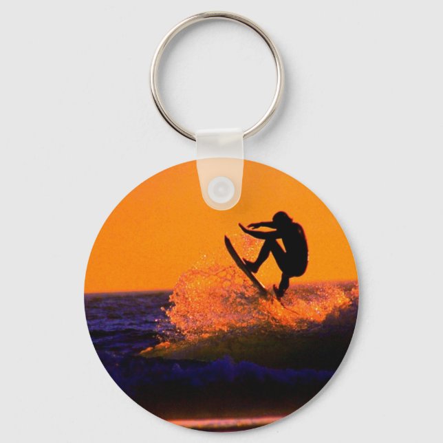 Sunset Surfer keychain (Front)