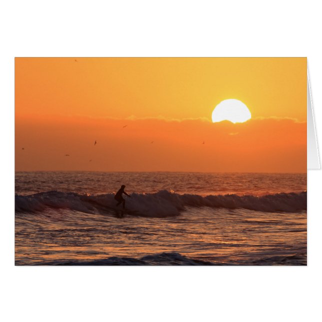 Sunset surfing (Front Horizontal)