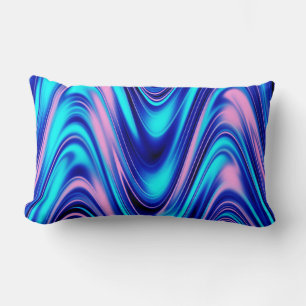 Sunset swirls... lumbar pillow