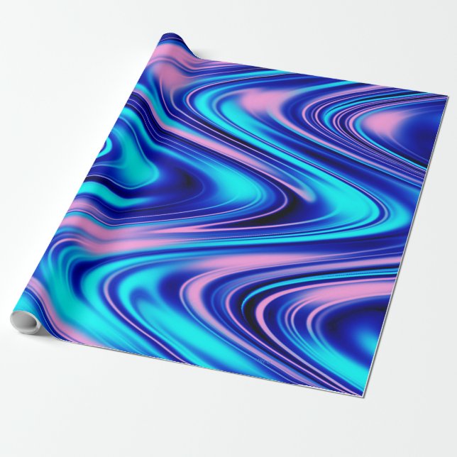 Sunset Swirls..... Wrapping Paper (Unrolled)